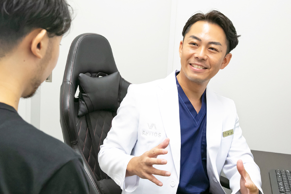 メンズ美容クリニックRevios大阪梅田院性感染症検査・治療の特徴